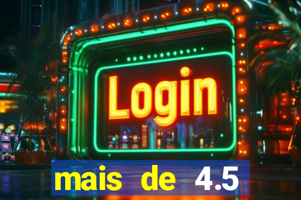 mais de 4.5 escanteios o que significa